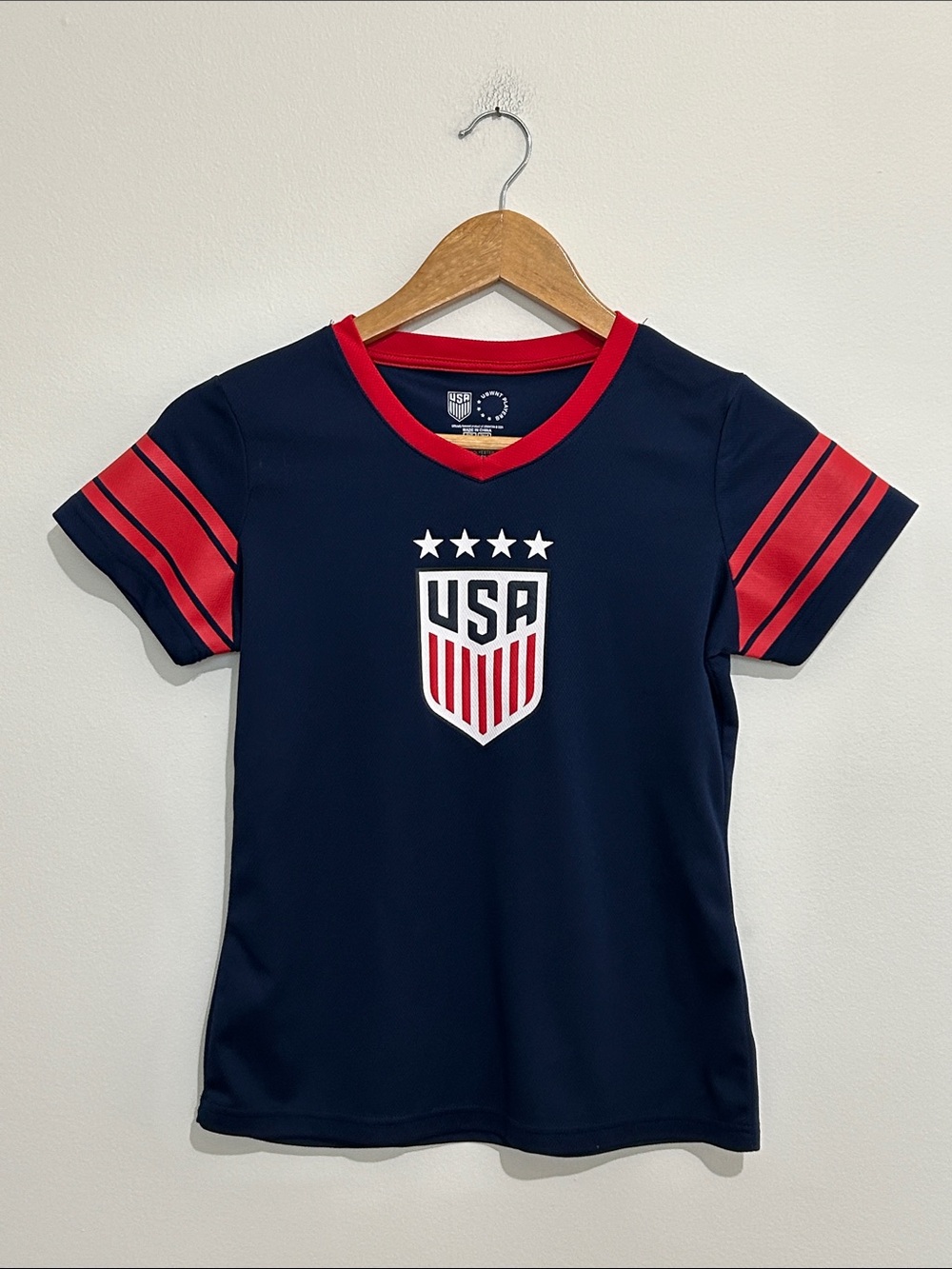 Alex Morgan USA Kids Soccer Jersey Size Medium 10-12